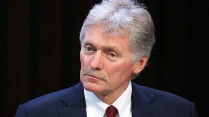 The Russian presidency spokesperson Dmitry Peskov, on December 19, 2024, in Moscow, Russia. (Gavriil Grigorov / AFP)
