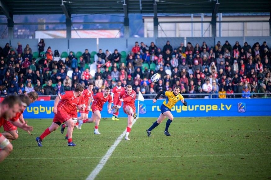 Swiss rugby players are now evolving in Europe Championship.