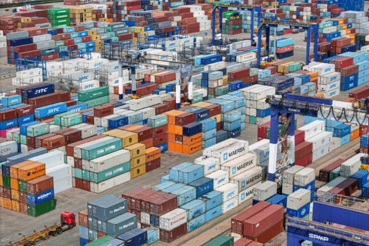 In the port of Yantai, in eastern China, April 3, 2025 (AFP / STR)