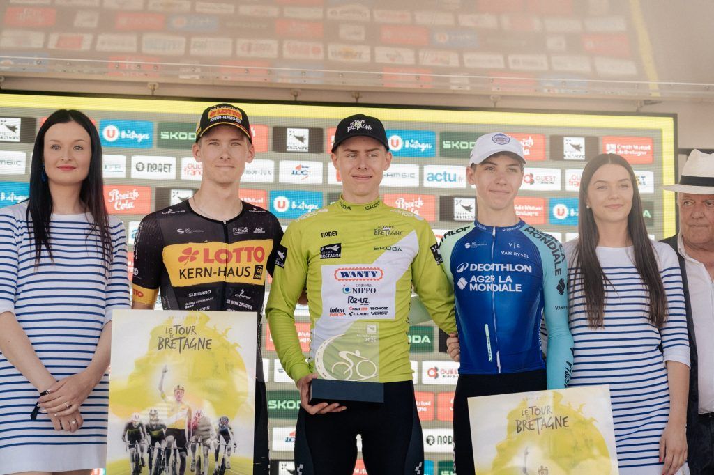 Cycling May 1st Podium du Tour de Bretagne