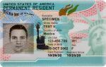 Image of the front of a Permanent Resident Card_Resize