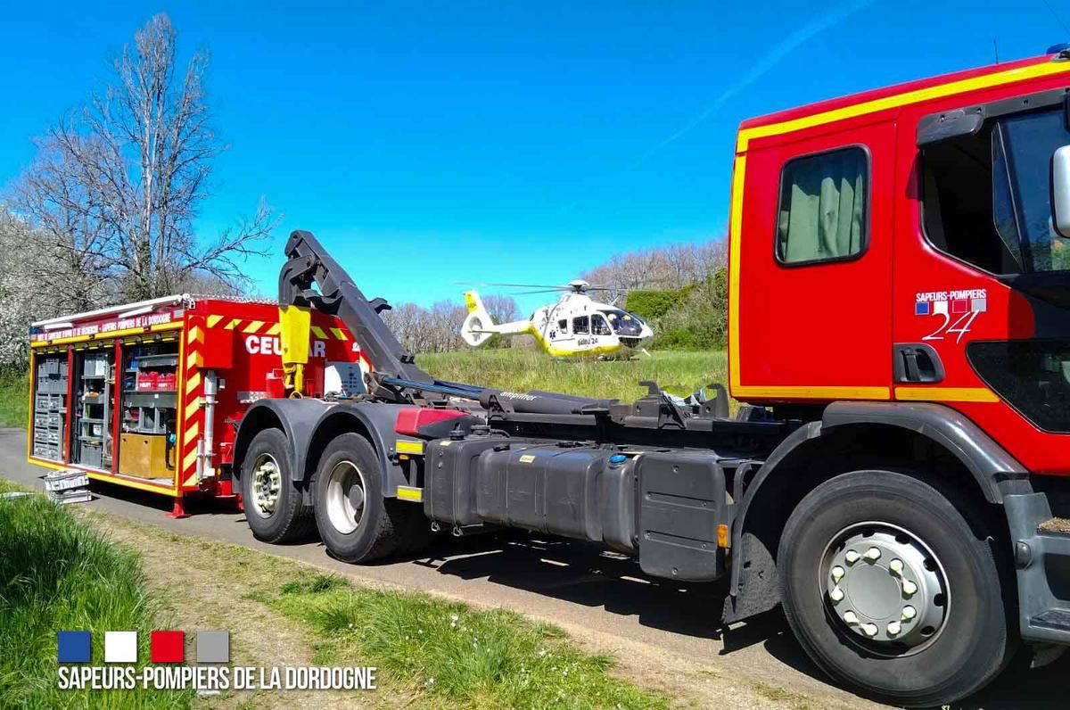 Heavy means were mobilized during the accident on April 8.