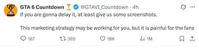 The reactions to the postponement of GTA 6 are hilarious