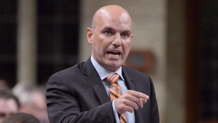 The neo-democratic deputy, Nathan Cullen.