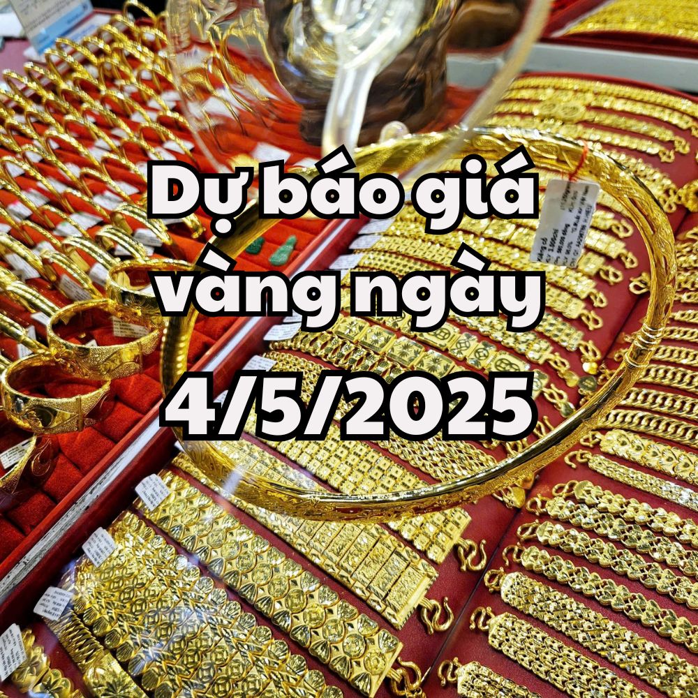News, price of the price of gold tomorrow 4,5 2025 The national gold price continues to be almost 20 million higher than the world price of gold