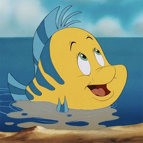 Polochon of the little mermaid