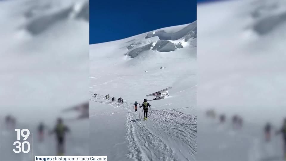 A drama was narrowly avoided this weekend on the slopes of Mont Rose