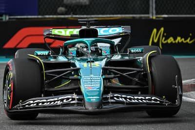 In the 19th row of the qualifications of the Miami Grand Prix: