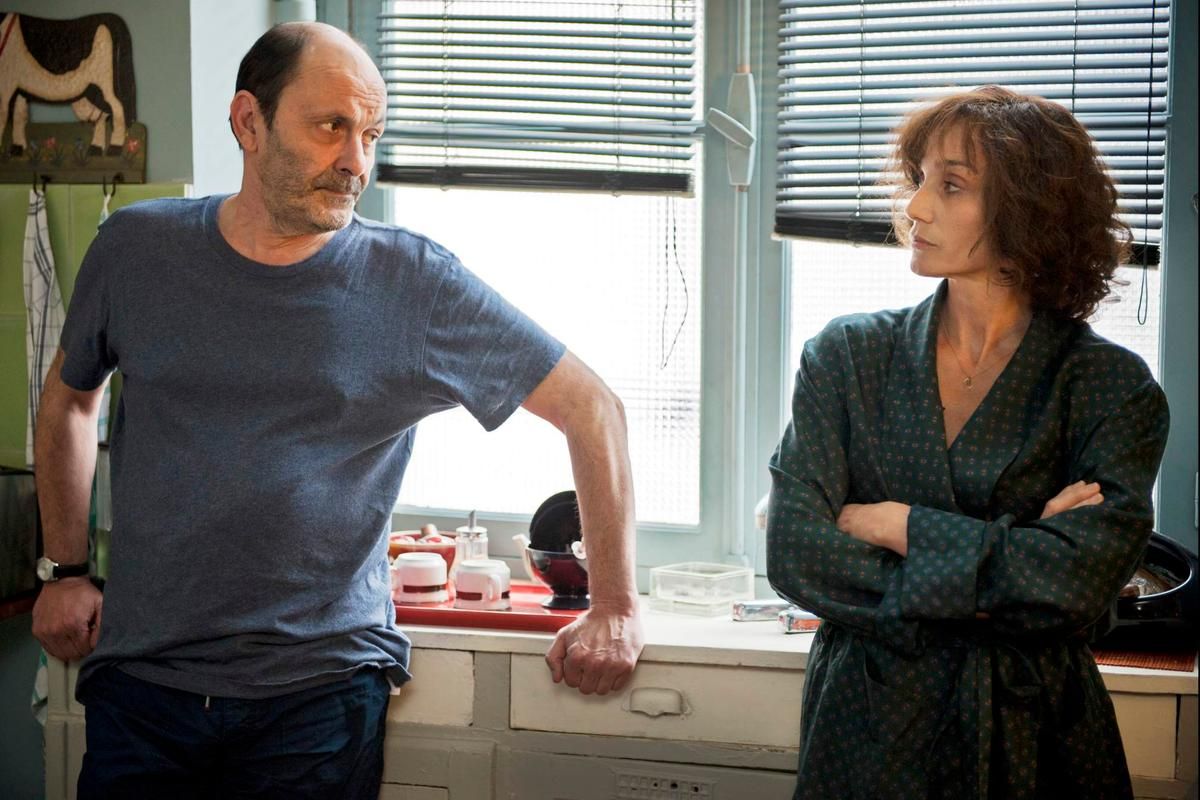 SBS Productions Jean-Pierre Bacri and Kristin Scott Thomas, a duo that delights us.