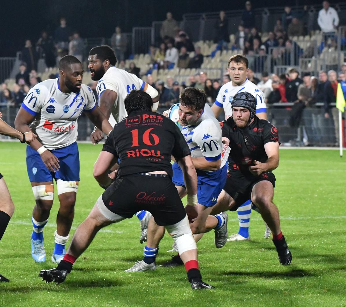 Nicolas Piaton scored the only capist test. Insufficient. Among the future adversaries of Périgueux, there will be Rennes, national champion 2 at the expense of Niort (19-10).