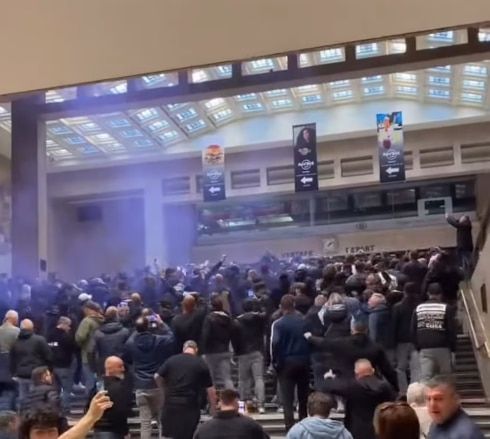 Belgian Cup: clashes between supporters at Brussels-Central station and in the maritime district are at least two injured