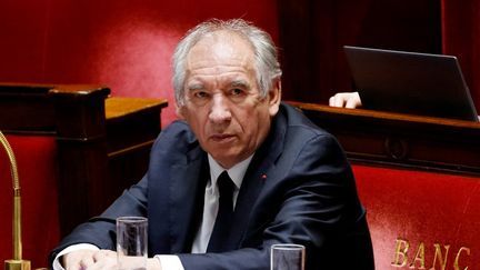 Prime Minister François Bayrou at the National Assembly in Paris on April 28, 2025. (Ludovic Marin / AFP)