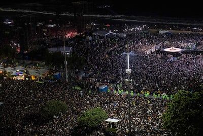 Lady Gaga sets fire to Rio de Janeiro for a huge free concert