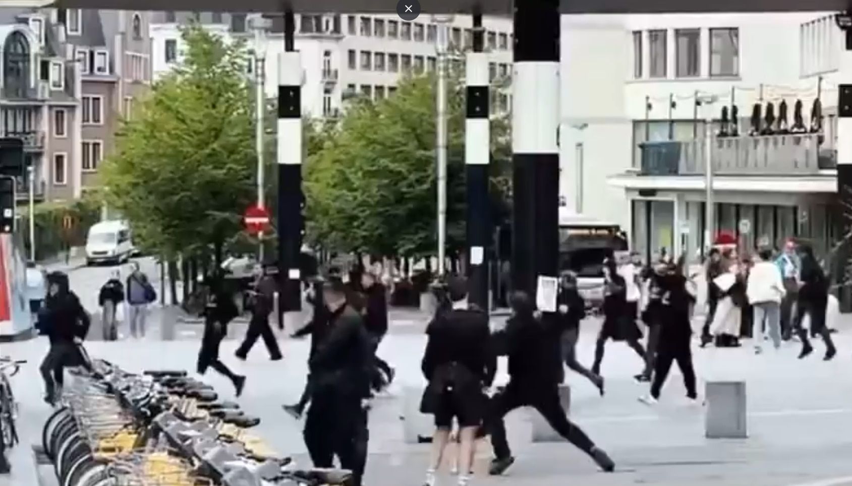 Belgian Cup: clashes between supporters at Brussels-Central station and in the maritime district are at least two injured
