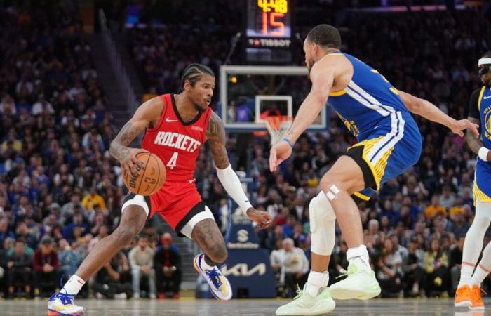 The Houston Rockets support their local heroes while the Houston Cougars face the Florida Gators in an exciting final of the national NCAA championship.