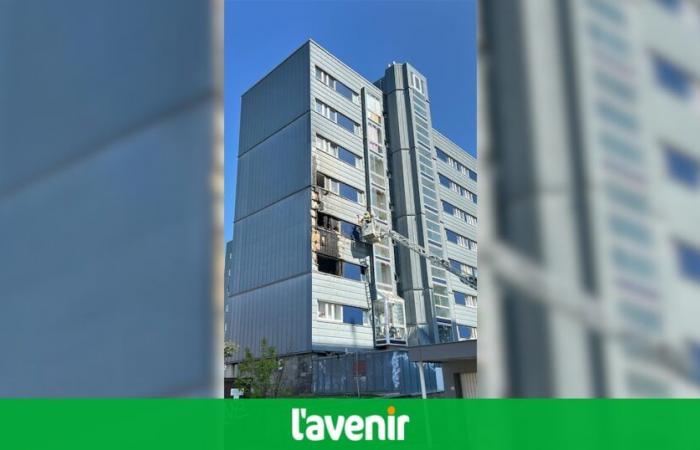 Fire in a logivesdre building, rue Pierre Fluche, in Verviers: “The worst has been avoided”, “3 unoccupable apartments” – Belgium