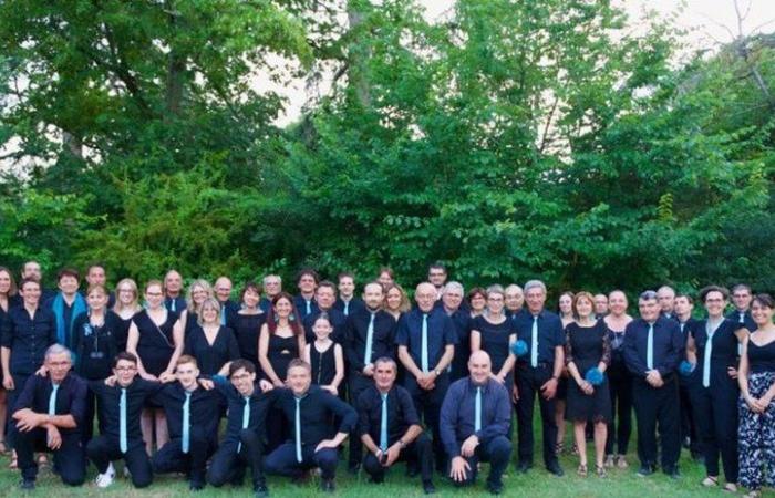 Saint-Loup-Cammas. Spring concert of the Golden Wreath – France