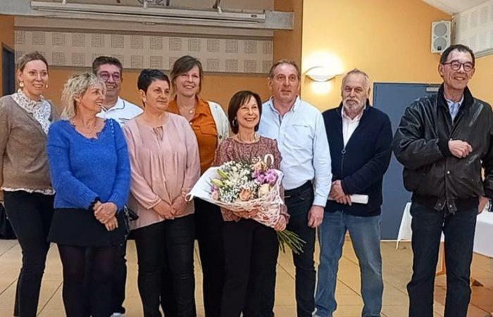 Lacave. Marie-José Payrot retires