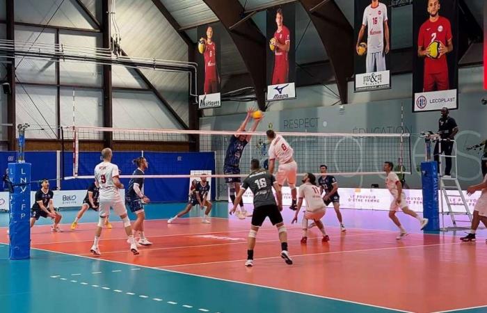 Martigues Volley bowed at home in front of Grand Nancy