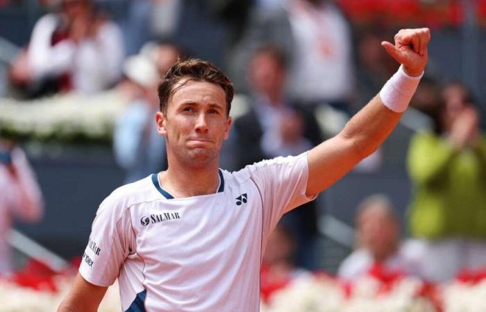 Masters 1000 Madrid: Casper Ruud eliminates Daniil Medvedev and qualified in half in Madrid