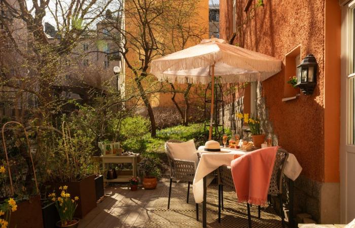 An 80m2 apartment with patio like a townhouse