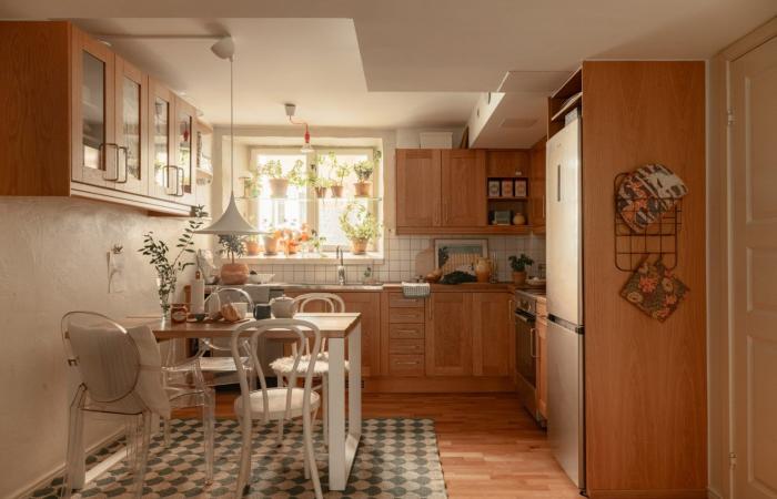 An 80m2 apartment with patio like a townhouse