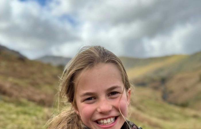 Princess Charlotte photographed by the Princess of Wales for her 10 years