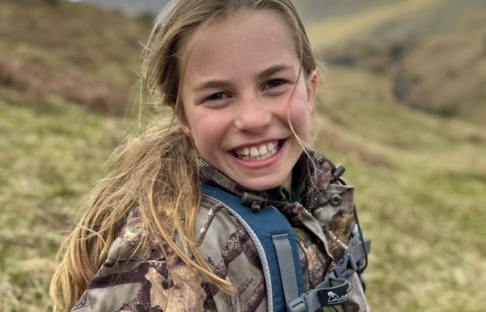 Princess Charlotte photographed by the Princess of Wales for her 10 years