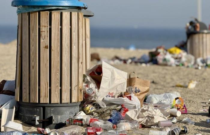 Kuststad looks at tourists and themselves after waste on the beach: “It is an EN-EN story” (Blankenberge)