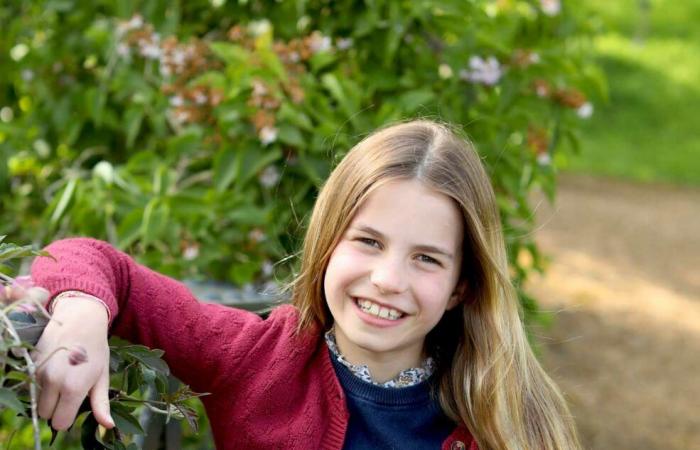 Princess Charlotte photographed by the Princess of Wales for her 10 years