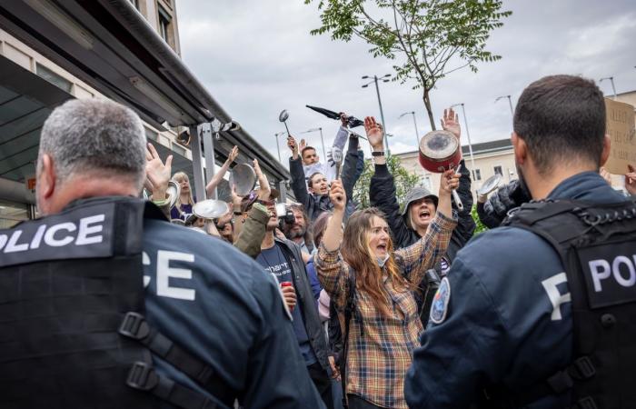Geneva: demonstrators disrupt an anti-SIVG rally