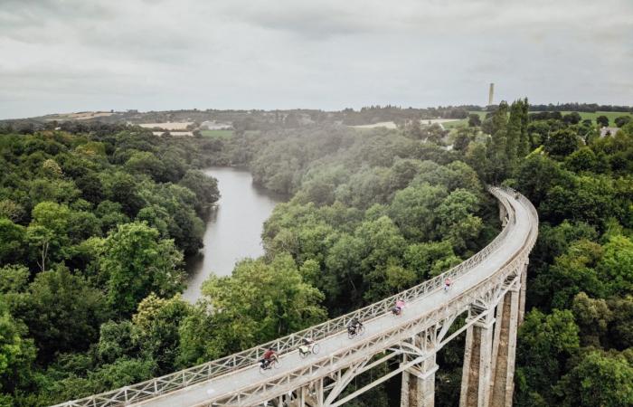 The concept that seduces bicycle travelers