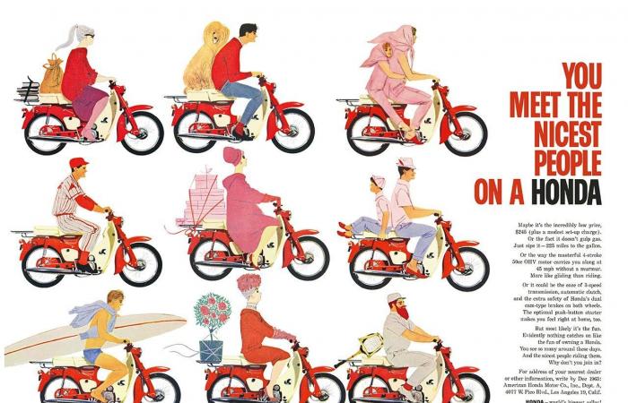 The little story of the Honda Super Cub scooter, the best -selling motorcycle in the world
