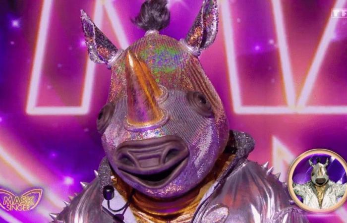 In “Mask Singer” the Rhino is the first deceased celebrity, but without having been recognized