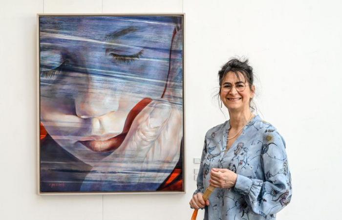 Pams hotel in Perpignan: the praise of slowness in the paintings of Diane Garcès de Marcilla