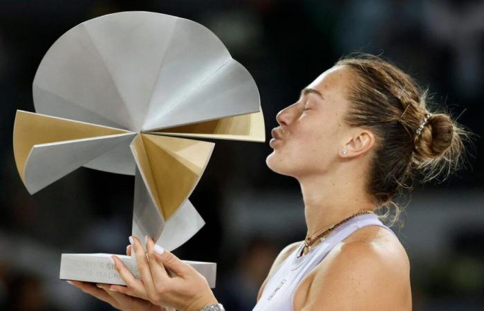 Aryna Sabalenka wins in Madrid against Coco Gauff