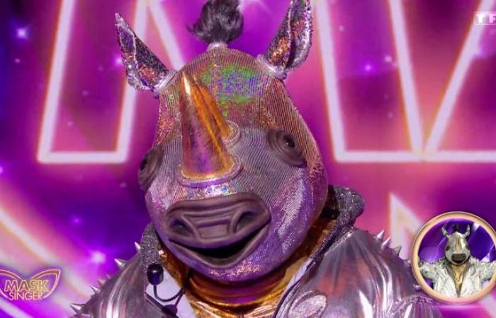 In “Mask Singer” the Rhino is the first deceased celebrity, but without having been recognized