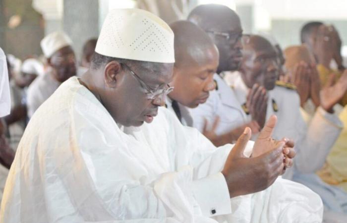 The former president, Macky Sall, “reappears” at the Daaka of Médina Gounass