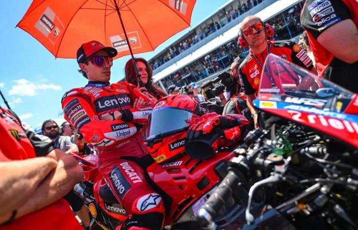“With Honda, I was fighting with the motorcycle; With Ducati, I ride gently ” – Marc Márquez