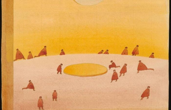 In the city of Arles, the drawing takes unexpected and exciting forms