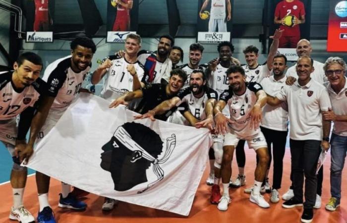 Volley (Play-offs)-The GFCA wins in Martigues (0-3) and goes to the final