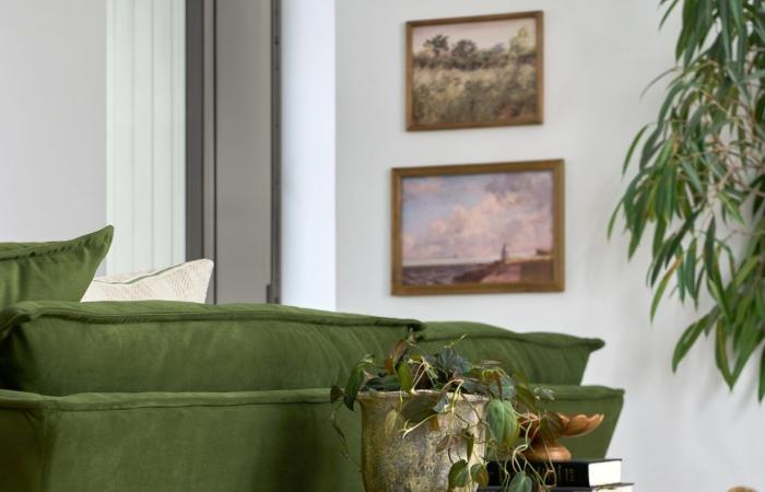 Contemporary and green decoration by Joanna Gaines