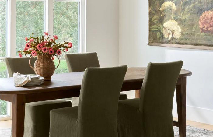 Contemporary and green decoration by Joanna Gaines