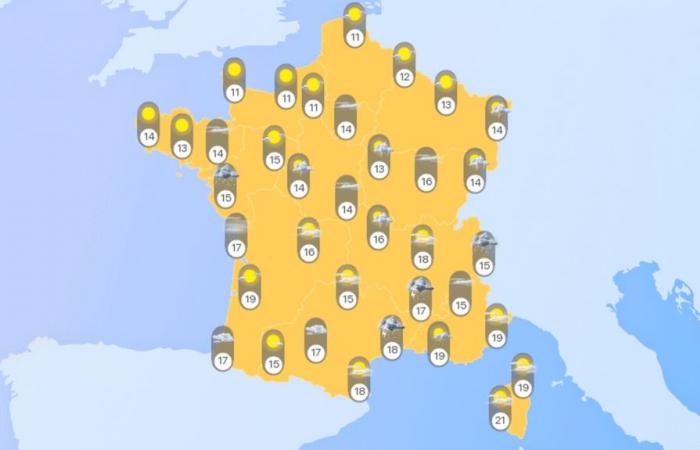Storms, heavy rain and avalanches are announced today