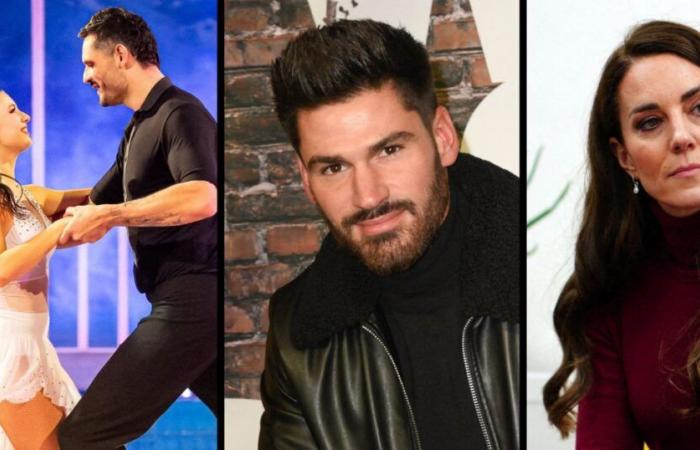 Florent Manaudou and Elsa Bois, Dals final, Kate Middleton and William, Meghan Markle, Valentin Kretz, Lady Diana