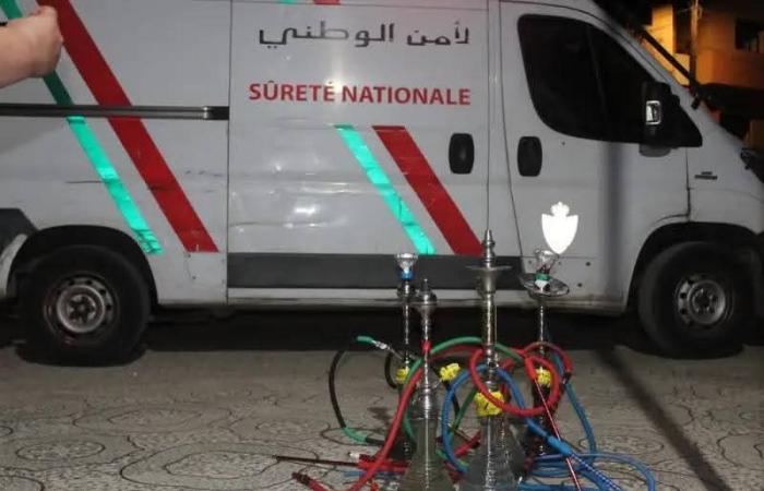 Al -Hoceima .. a safety raid on the coffee “shisha” in the middle of Imzouren
