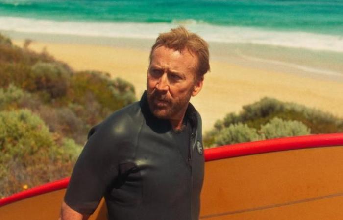 Nicolas Cage says he almost died by surfing the set of The Surfer