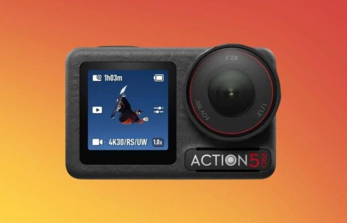 Goodbye the GoPro: the sports camera Dji broke all the records on Cdiscount