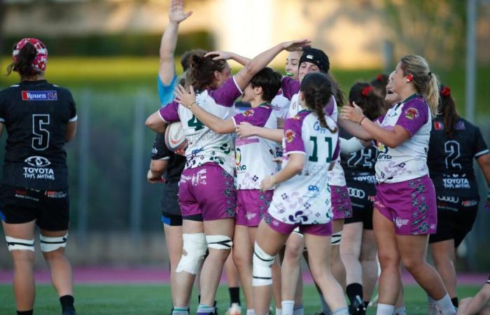 a victory and the qualification in pocket for the girls of AS Bayonne