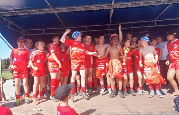 Rugby – Challenge Repiquet: U8, U10 and U12, RC Montceau Grande winner